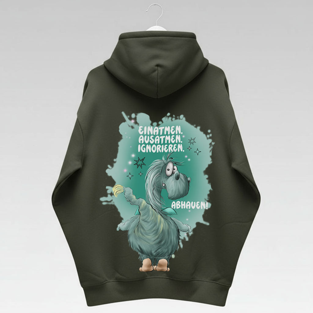 Monster Jacke Olive Green Gr. L | Wunschmotiv frei wählbar | FINAL SALE