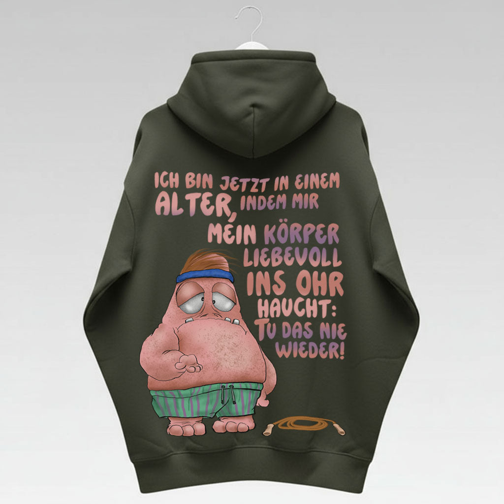 Monster Jacke Olive Green Gr. L | Wunschmotiv frei wählbar | FINAL SALE