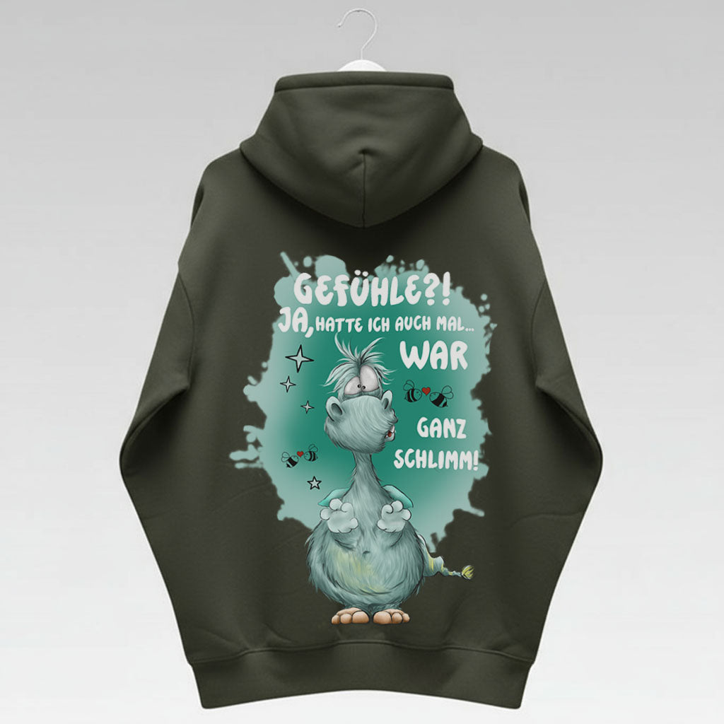 Monster Jacke Olive Green Gr. L | Wunschmotiv frei wählbar | FINAL SALE