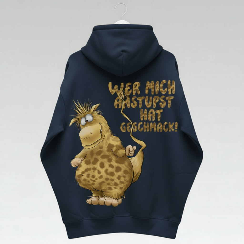 Unisex Hoodie Jacke – Navy Blue | personalisierter Druck