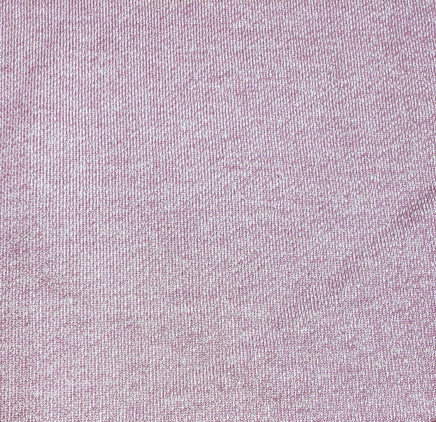 Winter Sweat, Baumwolle,  schwer, rosa beige meliert